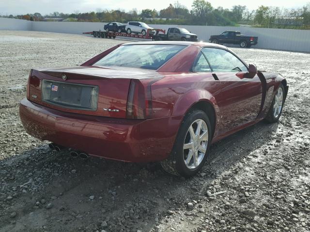 1G6YV36A265601804 - 2006 CADILLAC XLR MAROON photo 4