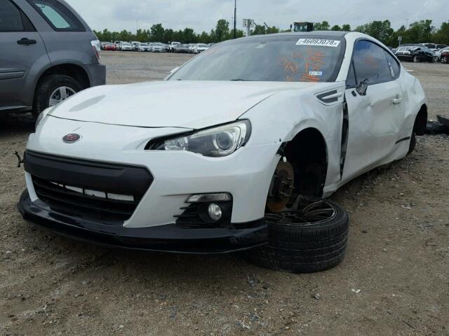 JF1ZCAC14D1605587 - 2013 SUBARU BRZ 2.0 LI WHITE photo 2