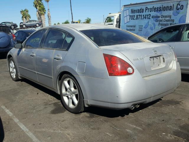 1N4BA41E05C856840 - 2005 NISSAN MAXIMA SE SILVER photo 3