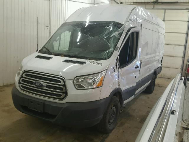 1FTBW3XG4GKA20195 - 2016 FORD TRANSIT T- WHITE photo 2