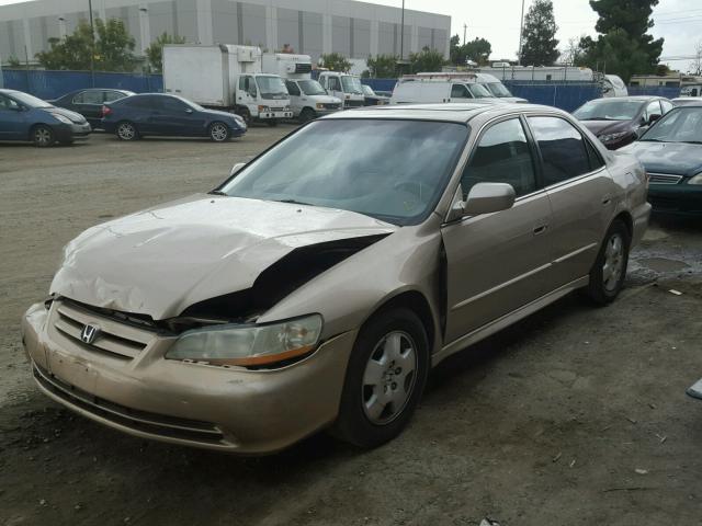 1HGCG16512A010763 - 2002 HONDA ACCORD EX BROWN photo 2