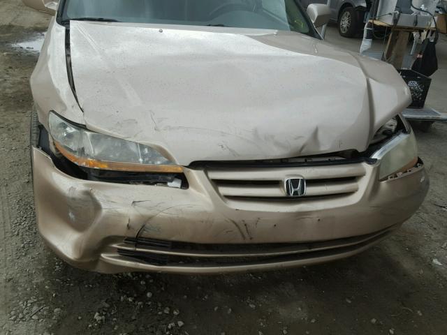 1HGCG16512A010763 - 2002 HONDA ACCORD EX BROWN photo 9