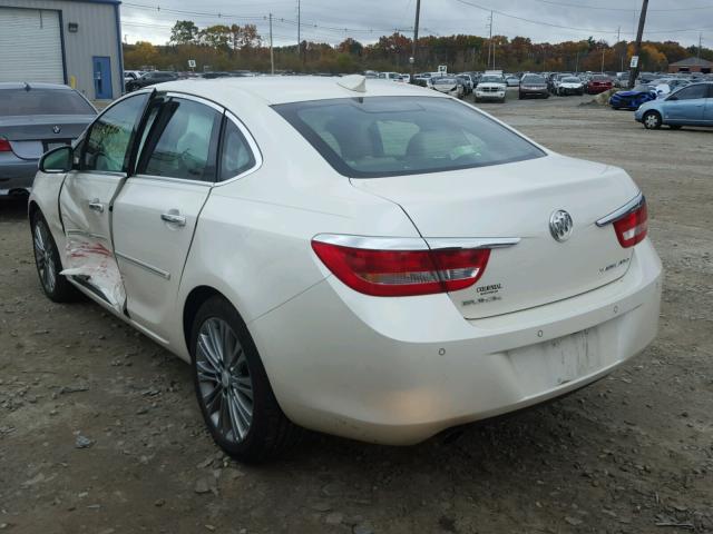 1G4PS5SK1F4107558 - 2015 BUICK VERANO WHITE photo 3