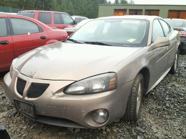 2G2WP552461280102 - 2006 PONTIAC GRAND PRIX TAN photo 2