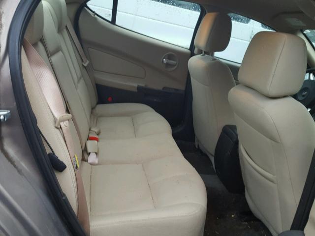 2G2WP552461280102 - 2006 PONTIAC GRAND PRIX TAN photo 6