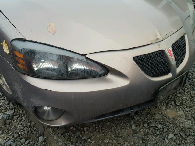 2G2WP552461280102 - 2006 PONTIAC GRAND PRIX TAN photo 9