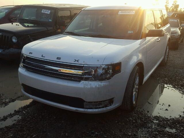 2FMGK5C82HBA00532 - 2017 FORD FLEX SEL თეთრი ფოტო 2