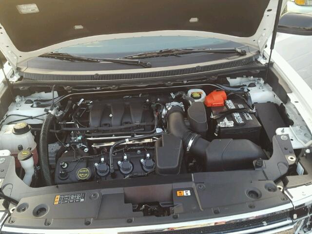 2FMGK5C82HBA00532 - 2017 FORD FLEX SEL თეთრი ფოტო 7