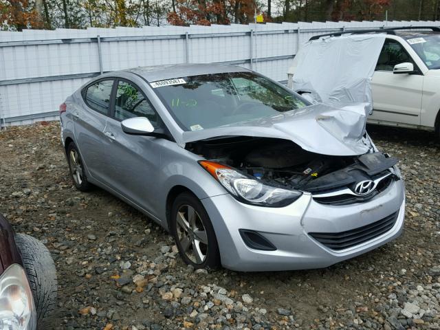 5NPDH4AE8DH351842 - 2013 HYUNDAI ELANTRA GL GRAY photo 1