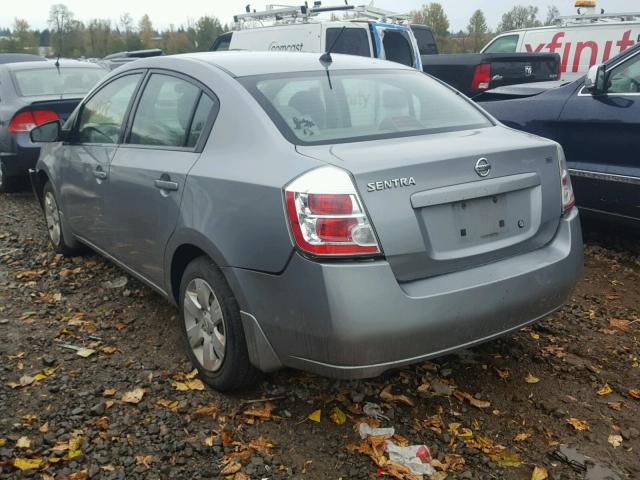 3N1AB61E09L636576 - 2009 NISSAN SENTRA 2.0 GRAY photo 3