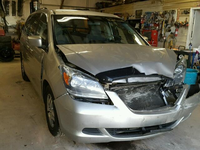 5FNRL38496B457679 - 2006 HONDA ODYSSEY EX SILVER photo 1