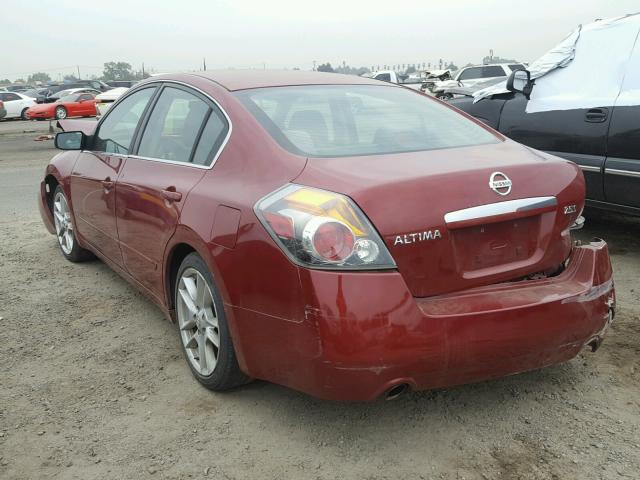 1N4AL21E78C192633 - 2008 NISSAN ALTIMA 2.5 BURGUNDY photo 3