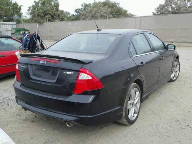 3FAHP0KC5BR161068 - 2011 FORD FUSION SPO CHARCOAL photo 4