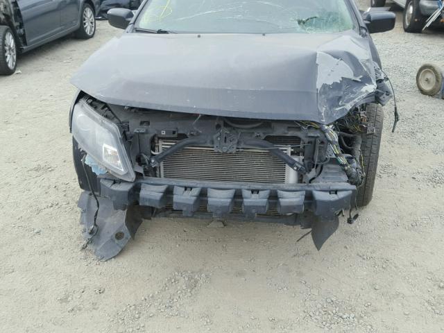 3FAHP0KC5BR161068 - 2011 FORD FUSION SPO CHARCOAL photo 9