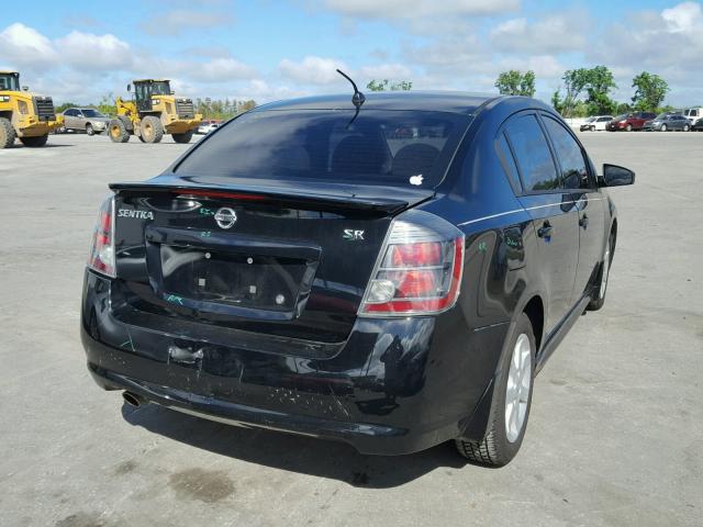 3N1AB6AP8BL622917 - 2011 NISSAN SENTRA 2.0 BLACK photo 4