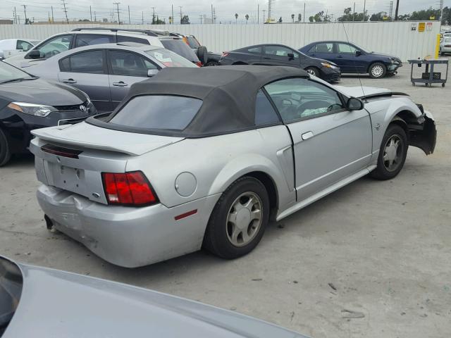 1FAFP4446XF107738 - 1999 FORD MUSTANG SILVER photo 4