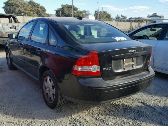 YV1MS390962187004 - 2006 VOLVO S40 2.4I BLACK photo 3