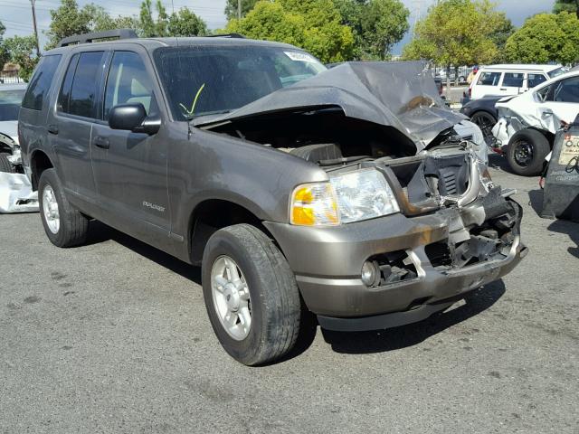 1FMZU63E05UB37554 - 2005 FORD EXPLORER X BROWN photo 1