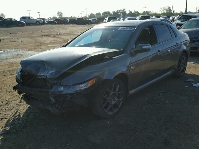 19UUA76598A041440 - 2008 ACURA TL TYPE S GRAY photo 2