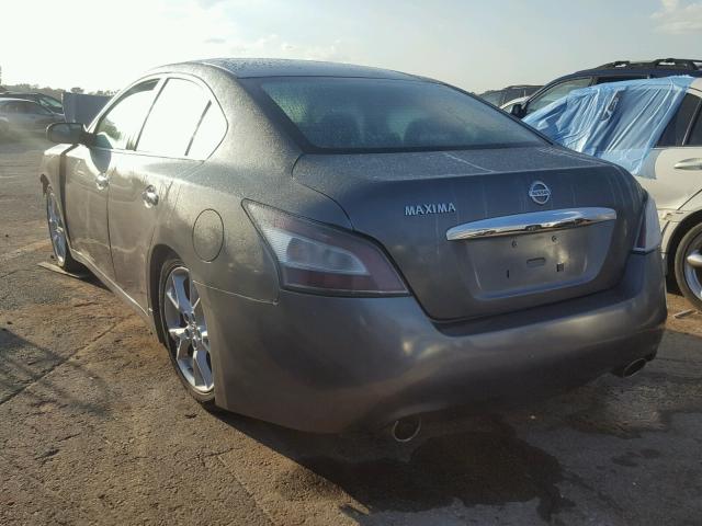 1N4AA5AP8EC492069 - 2014 NISSAN MAXIMA S GRAY photo 3