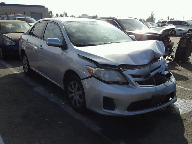 JTDBU4EE5B9133893 - 2011 TOYOTA COROLLA BA SILVER photo 1