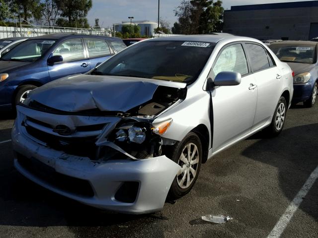 JTDBU4EE5B9133893 - 2011 TOYOTA COROLLA BA SILVER photo 2