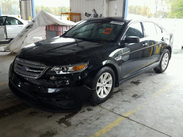 1FAHP2DW2CG131733 - 2012 FORD TAURUS SE BLACK photo 2