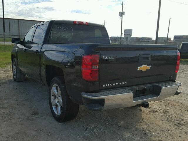 3GCPCREH1FG453427 - 2015 CHEVROLET SILVERADO BLACK photo 3