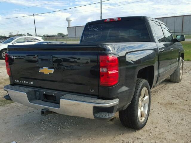 3GCPCREH1FG453427 - 2015 CHEVROLET SILVERADO BLACK photo 4