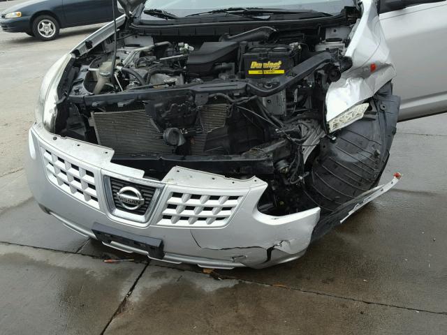 JN8AS58VX9W431892 - 2009 NISSAN ROGUE S SILVER photo 7