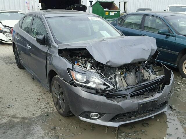 3N1CB7AP8HY280511 - 2017 NISSAN SENTRA SR GRAY photo 1