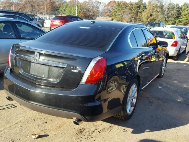 1LNHM94R79G606044 - 2009 LINCOLN MKS BLACK photo 4