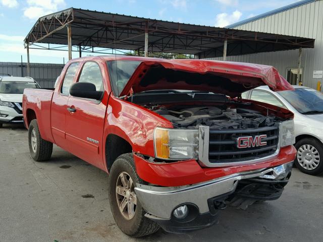 1GTR1VE00BZ127470 - 2011 GMC SIERRA RED photo 1