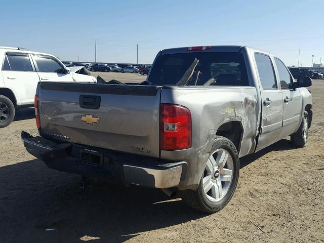 3GCEC13J87G552973 - 2007 CHEVROLET SILVERADO GRAY photo 4