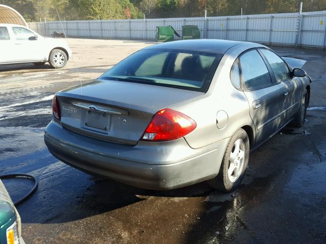 1FAHP53U03A151726 - 2003 FORD TAURUS SE GRAY photo 4