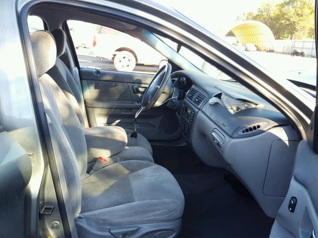 1FAHP53U03A151726 - 2003 FORD TAURUS SE GRAY photo 5