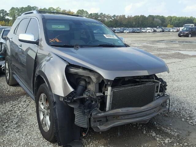 2CNFLGEW5A6377421 - 2010 CHEVROLET EQUINOX LT BROWN photo 1