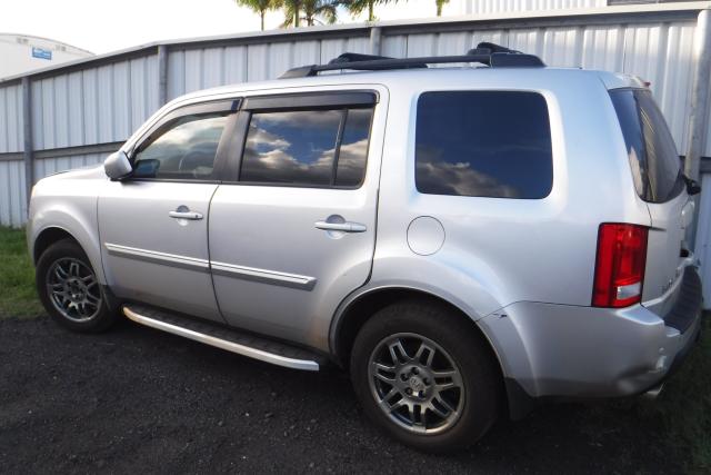 5FNYF4H69AB013172 - 2010 HONDA PILOT EXL SILVER photo 3