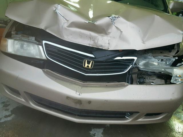 2HKRL18662H576582 - 2002 HONDA ODYSSEY EX TAN photo 9