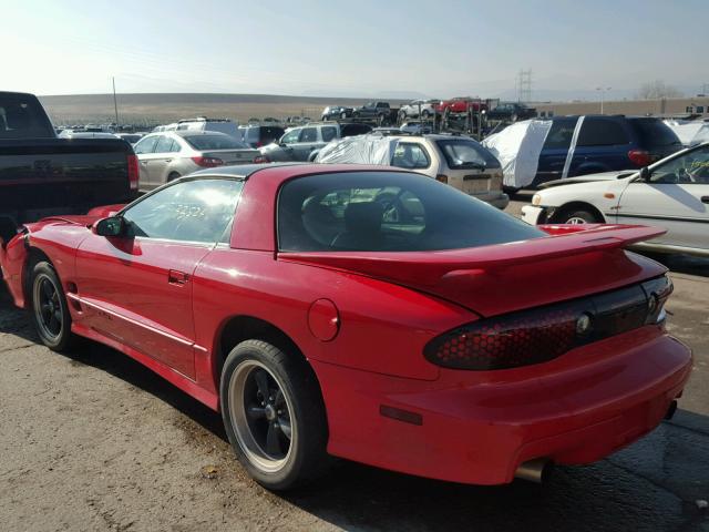 2G2FV22G022157485 - 2002 PONTIAC FIREBIRD RED photo 3