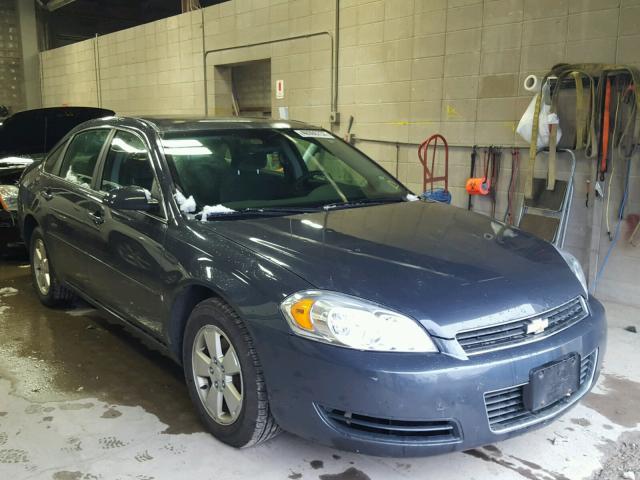 2G1WT55N481307358 - 2008 CHEVROLET IMPALA LT GRAY photo 1