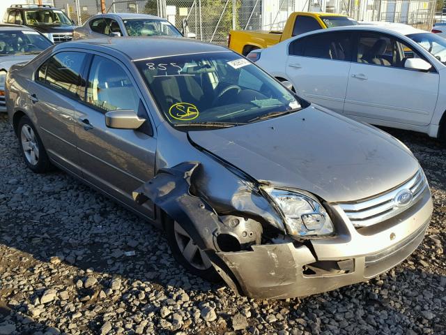 3FAHP07Z08R165325 - 2008 FORD FUSION SE GRAY photo 1