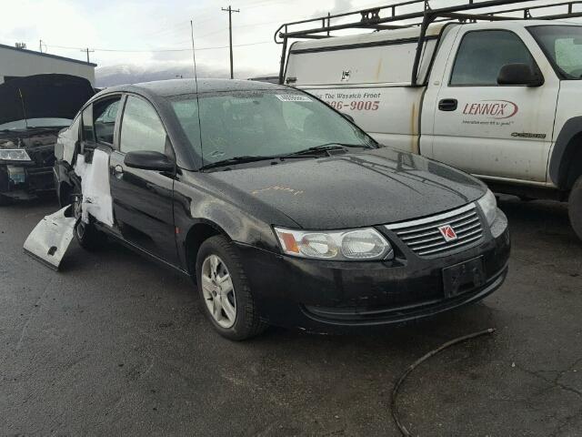 1G8AJ55F57Z117794 - 2007 SATURN ION LEVEL BLACK photo 1