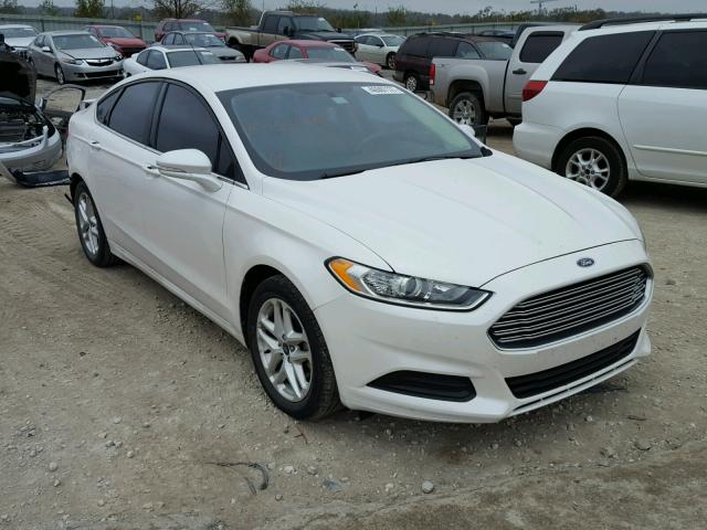 3FA6P0H79DR234740 - 2013 FORD FUSION SE WHITE photo 1