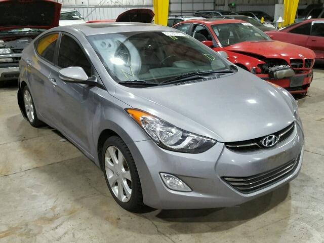 KMHDH4AE9BU101265 - 2011 HYUNDAI ELANTRA GL GRAY photo 1