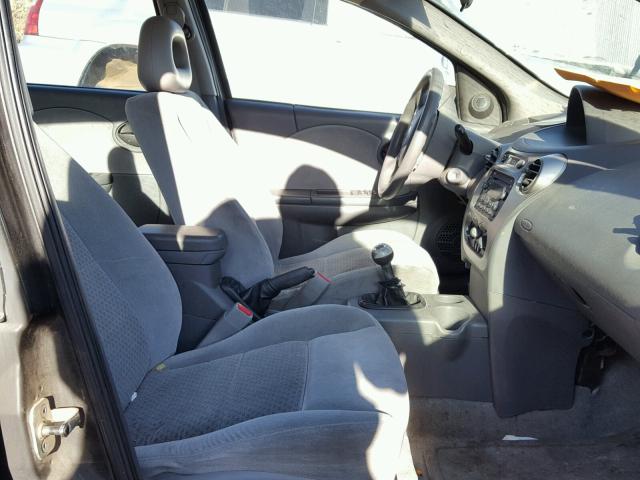 1G8AK52F15Z182754 - 2005 SATURN ION LEVEL 灰色 照片 5
