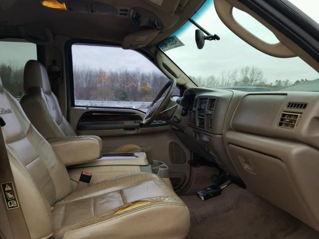 1FMNU43SX3EC07626 - 2003 FORD EXCURSION TAN photo 5