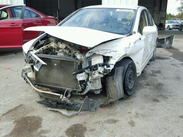 2HGFA16518H522919 - 2008 HONDA CIVIC LX WHITE photo 2