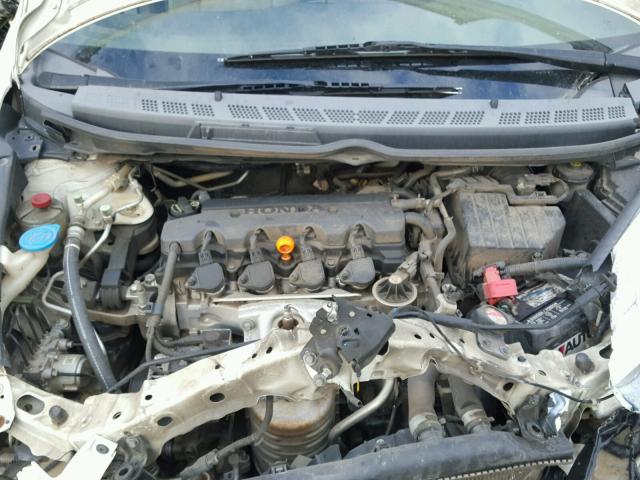 2HGFA16518H522919 - 2008 HONDA CIVIC LX WHITE photo 7