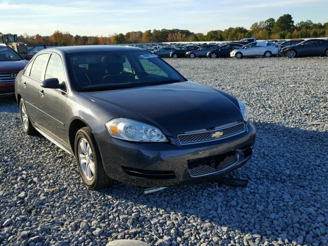 2G1WA5E3XE1124319 - 2014 CHEVROLET IMPALA LIM GRAY photo 1